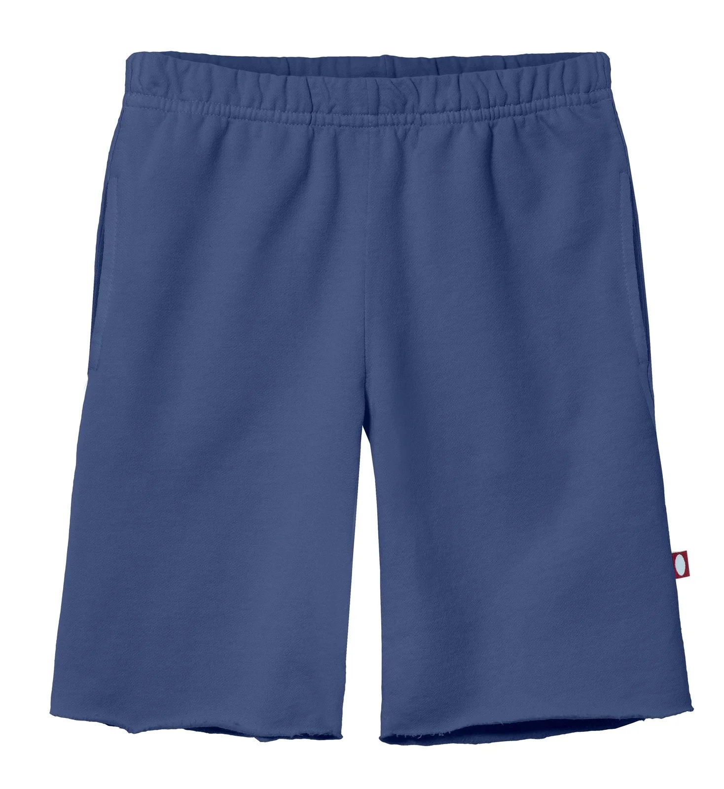 Boys Amazingly Soft Cotton Lightweight Fleece Shorts | Smurf - Remutear
