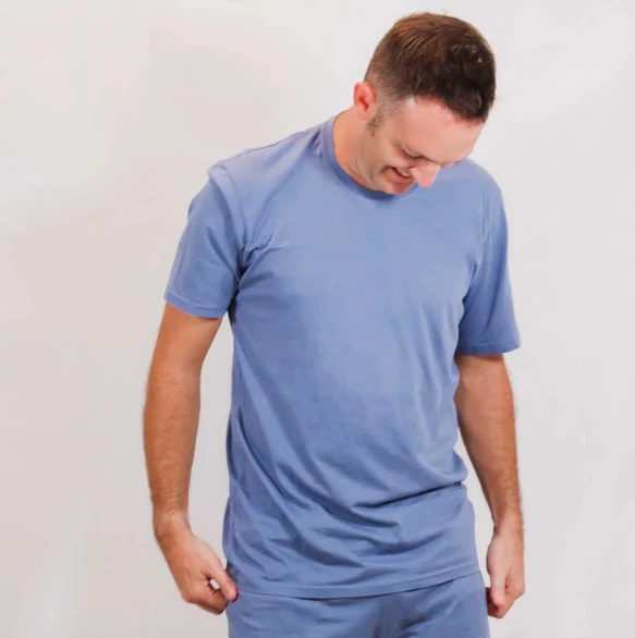 Men's Basic Soft Short Sleeve Crew Tee - Remutear