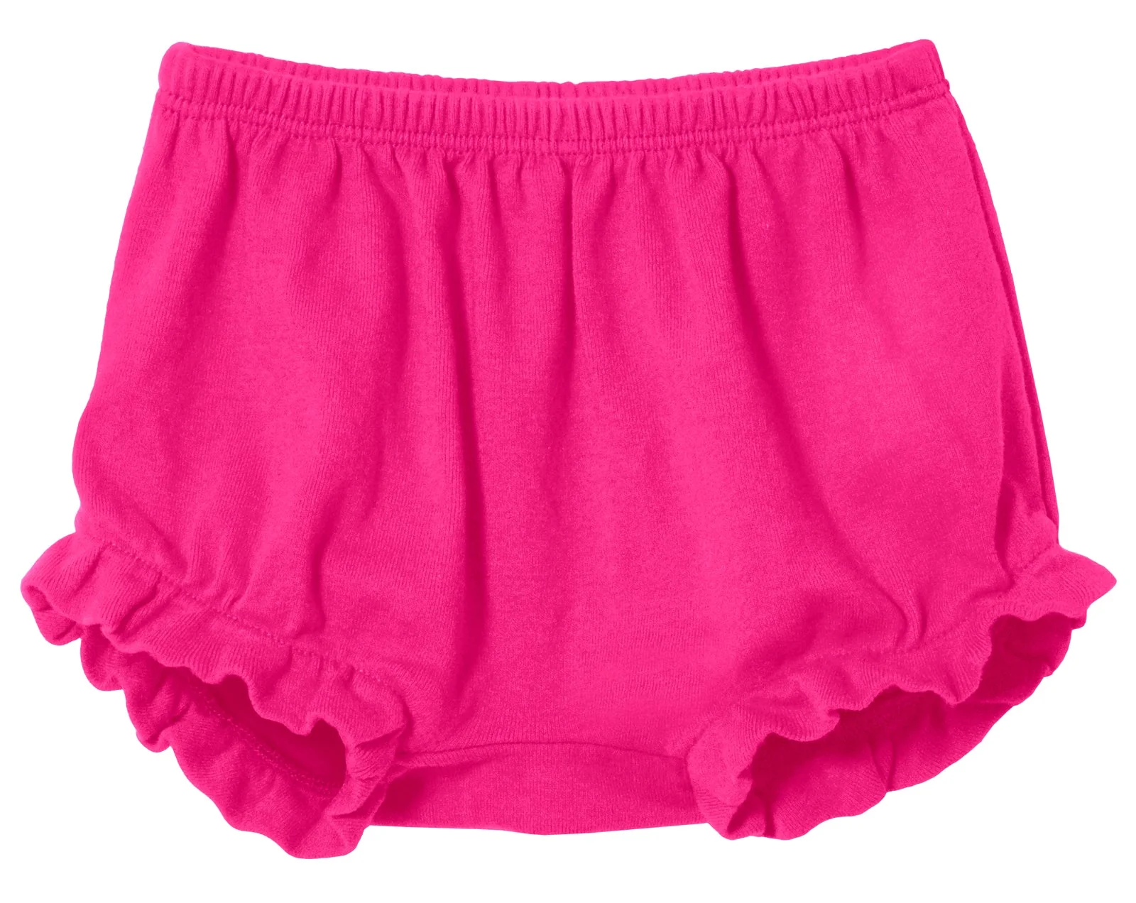 Girls Soft Cotton Bloomer Diaper Cover | Hot Pink - Remutear